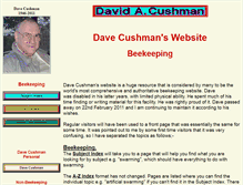 Tablet Screenshot of dave-cushman.net